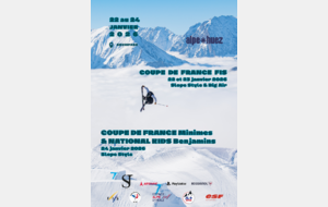 COUPE DE FRANCE Minimes  &amp; NATIONAL KIDS Benjamins