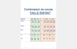 Combinaison course Neuve - floquée Ski Club Alpe d'Huez