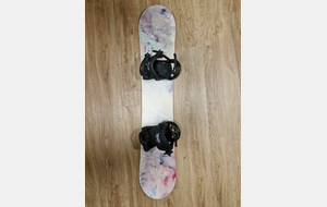 NITRO SPIRIT planche snow 126 cm Fix Nitro mini charger