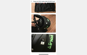 VOLA Casque oreille dur homologué FIS et casque oreilles molles taille 52