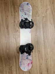 NITRO SPIRIT planche snow 126 cm Fix Nitro mini charger
