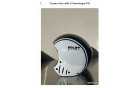 VOLA Casque oreille dur homologué FIS et casque oreilles molles taille 52